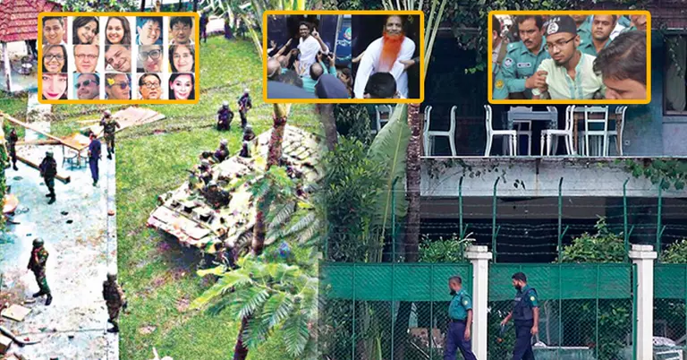 হোলি আর্টিজান হামলা মামলায় জেএমবির সাত সদস্যকে আমৃত্যু কারাদণ্ড